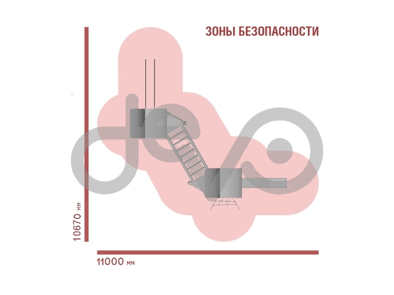 Детский игровой комплекс Эко 210