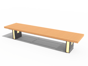 Лавка с подсветкой 004